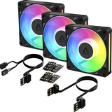 ARCTIC BioniX P12 A-RGB, Sag fan Sort/Hvid