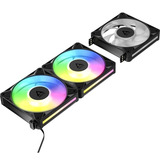 ARCTIC BioniX P12 A-RGB, Sag fan Sort/Hvid