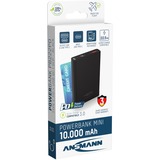 Ansmann Powerbank 10000 mAh PB222PD, Power Bank Sort
