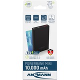 Ansmann Powerbank 10000 mAh PB222PD, Power Bank Sort
