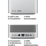Apple Mac Studio M4 Max 2025 CTO, MAC-system Sølv