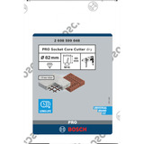 Bosch 2 608 599 048 hulsav Boremaskine 1 stk Enkelt, Boremaskine, Mursten, Beton, Sten, Sort, Grå, Stål, 6 cm