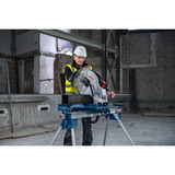 Bosch Batteri metalskæresav GCD 18V-355 Professional solo, 18 Volt, Gerings sav Blå