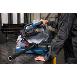 Bosch Batteri metalskæresav GCD 18V-355 Professional solo, 18 Volt, Gerings sav Blå