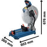 Bosch GCD 18V-355 Professional, 0601B59000, Gerings sav Blå