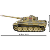 COBI Panzer VI Tiger no131, Bygge legetøj 