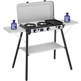 Campingaz Camping Kitchen 2 Multi Cook Plus, Gaskomfur gaskoger grå