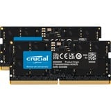 Crucial CT2K16G48C40S5 hukommelsesmodul 32 GB 2 x 16 GB DDR5 4800 Mhz Sort, 32 GB, 2 x 16 GB, DDR5, 4800 Mhz, 262-pin SO-DIMM