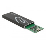 DeLOCK 42003 drevkabinet SSD kabinet Sort M.2, Drev kabinet Sort, SSD kabinet, M.2, Serial ATA III, 6 Gbit/sek., USB-tilslutning, Sort