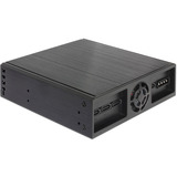 DeLOCK 5,25″ udskiftningsramme til 4 x 2,5″ SATA HDD / SSD, Indramning Sort