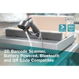 Digitus 1D 2D Desktop USB Barcode Scanner, Stregkodescanner Sort
