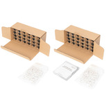 Digitus Cat.6a Keystone-modul, afskærmet, Keystone modul Sølv