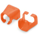 Digitus Farveclips til patchkabler - Orange, Låg Orange