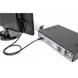 Digitus HDMI Premium High Speed tilslutningskabel, med Ethernet, UHD 4K Sort