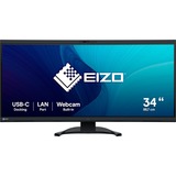EIZO FlexScan EV3450XC-BK LED display 86,6 cm (34.1") 3440 x 1440 pixel UltraWide Quad HD Sort, LED-skærm Sort, 86,6 cm (34.1"), 3440 x 1440 pixel, UltraWide Quad HD, LED, 5 ms, Sort