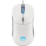 ENDORFY GEM Plus Onyx White, Gaming mus Hvid/grå