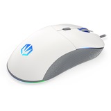 ENDORFY GEM Plus Onyx White, Gaming mus Hvid/grå