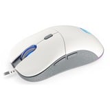 ENDORFY GEM Plus Onyx White, Gaming mus Hvid/grå