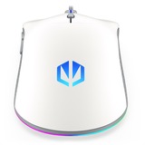 ENDORFY GEM Plus Onyx White, Gaming mus Hvid/grå