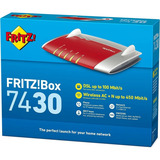 FRITZ! Box 7430 istandsat, Router Hvid/Rød