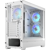 Fractal Design Pop Air Tower Hvid, Towerkabinet Hvid, Tower, PC, Hvid, ATX, micro ATX, Mini-ITX, Stål, Hærdet glas, Flere