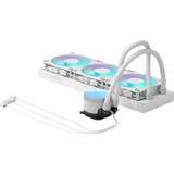 Fractal Design Radius 360 RGB White, Vandkøling Hvid