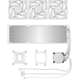 Fractal Design Radius 360 RGB White, Vandkøling Hvid