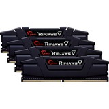 G.Skill Ripjaws V F4-3200C16Q-128GVK hukommelsesmodul 128 GB 4 x 32 GB DDR4 3200 Mhz Sort, 128 GB, 4 x 32 GB, DDR4, 3200 Mhz, 288-pin DIMM