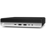 HP EliteDesk 800 G4 DM renoveret, Mini-PC Sort/Sølv