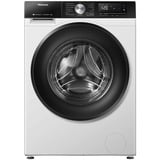 Hisense WD3S8043BW3 vaskemaskine - tørretumbler Fritstående Front-læsning Hvid D, Vaskemaskine-tørretumbler Hvid/Sort, Front-læsning, Fritstående, Hvid, Venstre, Grå, Knapper, Dreje