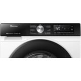 Hisense WD3S8043BW3 vaskemaskine - tørretumbler Fritstående Front-læsning Hvid D, Vaskemaskine-tørretumbler Hvid/Sort, Front-læsning, Fritstående, Hvid, Venstre, Grå, Knapper, Dreje