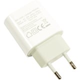 Inter-Tech 88882210, Oplader Hvid