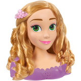Just Play Disney Princess - Rapunzel Styling Hoved, Make-up og frisør hoved 