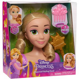 Just Play Disney Princess - Rapunzel Styling Hoved, Make-up og frisør hoved 