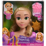 Just Play Disney Princess - Rapunzel Styling Hoved, Make-up og frisør hoved 