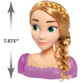 Just Play Disney Princess - Rapunzel Styling Hoved, Make-up og frisør hoved 