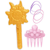 Just Play Disney Princess - Rapunzel Styling Hoved, Make-up og frisør hoved 