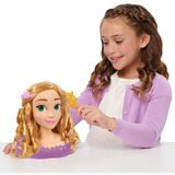 Just Play Disney Princess - Rapunzel Styling Hoved, Make-up og frisør hoved 