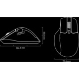 Keychron M6-A3, Gaming mus Hvid