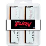 Kingston FURY FURY Beast 32GB 6400MT/s DDR5 CL32 DIMM (Sæt med 2) White EXPO, Hukommelse Hvid, 32 GB, 2 x 16 GB, DDR5, 288-pin DIMM, Hvid