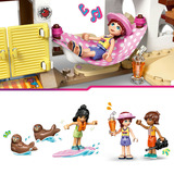 LEGO Friends strandhus med sæler, Bygge legetøj 