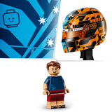 LEGO McLaren Mastercard F1 Team Oscar Piastri Helmet, Bygge legetøj Byggesæt, 14 År, Plast, 793 stk, 968 g