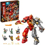 LEGO NINJAGO Fire Stone Mech 71720, Bygge legetøj Byggesæt, Dreng/Pige, 6 År, Plast, 69 stk, 1,2 kg