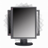 Lenovo THINKVISION LT2452P Renoveret, LED-skærm Sort