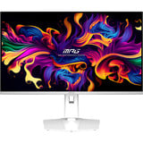 MSI MPG 321URXWDE QD-OLED computerskærm 80 cm (31.5") 3840 x 2160 pixel 4K Ultra HD Hvid, Gaming Skærm Hvid, 80 cm (31.5"), 3840 x 2160 pixel, 4K Ultra HD, QD-OLED, 0,03 ms, Hvid
