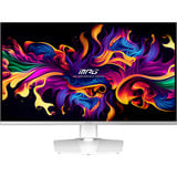 MSI MPG 321URXWDE QD-OLED computerskærm 80 cm (31.5") 3840 x 2160 pixel 4K Ultra HD Hvid, Gaming Skærm Hvid, 80 cm (31.5"), 3840 x 2160 pixel, 4K Ultra HD, QD-OLED, 0,03 ms, Hvid