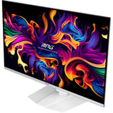 MSI MPG 321URXWDE QD-OLED computerskærm 80 cm (31.5") 3840 x 2160 pixel 4K Ultra HD Hvid, Gaming Skærm Hvid, 80 cm (31.5"), 3840 x 2160 pixel, 4K Ultra HD, QD-OLED, 0,03 ms, Hvid