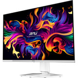 MSI MPG 321URXWDE QD-OLED computerskærm 80 cm (31.5") 3840 x 2160 pixel 4K Ultra HD Hvid, Gaming Skærm Hvid, 80 cm (31.5"), 3840 x 2160 pixel, 4K Ultra HD, QD-OLED, 0,03 ms, Hvid