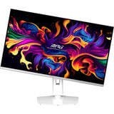 MSI MPG 321URXWDE QD-OLED computerskærm 80 cm (31.5") 3840 x 2160 pixel 4K Ultra HD Hvid, Gaming Skærm Hvid, 80 cm (31.5"), 3840 x 2160 pixel, 4K Ultra HD, QD-OLED, 0,03 ms, Hvid