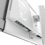 MSI MPG 321URXW-QD-OLED, Gaming Skærm Hvid